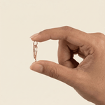 Load image into Gallery viewer, Ethereal Leaf Diamond Droplet Pendant in 18K Rose Gold