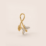 Load image into Gallery viewer, Enchanted Flora Diamond Pendant in 18K Yellow Gold