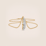 Load image into Gallery viewer, Sparkling Pavé Diamond Starfish Necklace in 18K Yellow Gold
