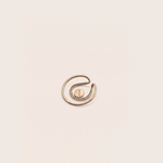 Load image into Gallery viewer, Cosmic Orbit Diamond Compass Pendant in 18K Rose Gold
