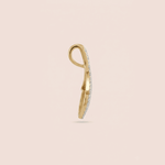 Load image into Gallery viewer, Serpentine Glow 18K Yellow Gold Diamond Flow Pendant
